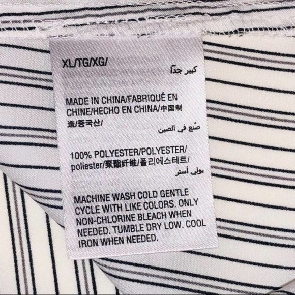 Inc knot front Spaghetti strap pajama tank top XL - Picture 9 of 9